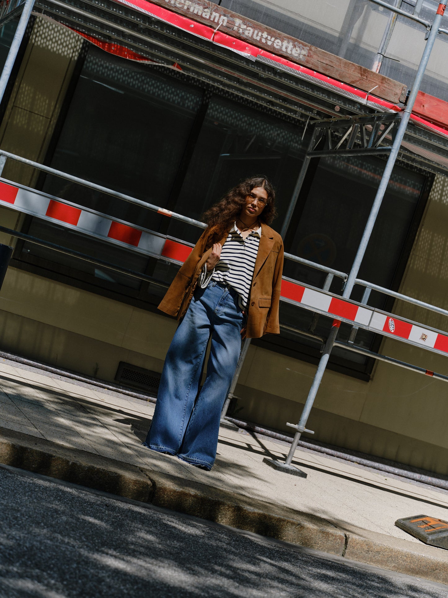 Funky Tyla jeans washed bleu