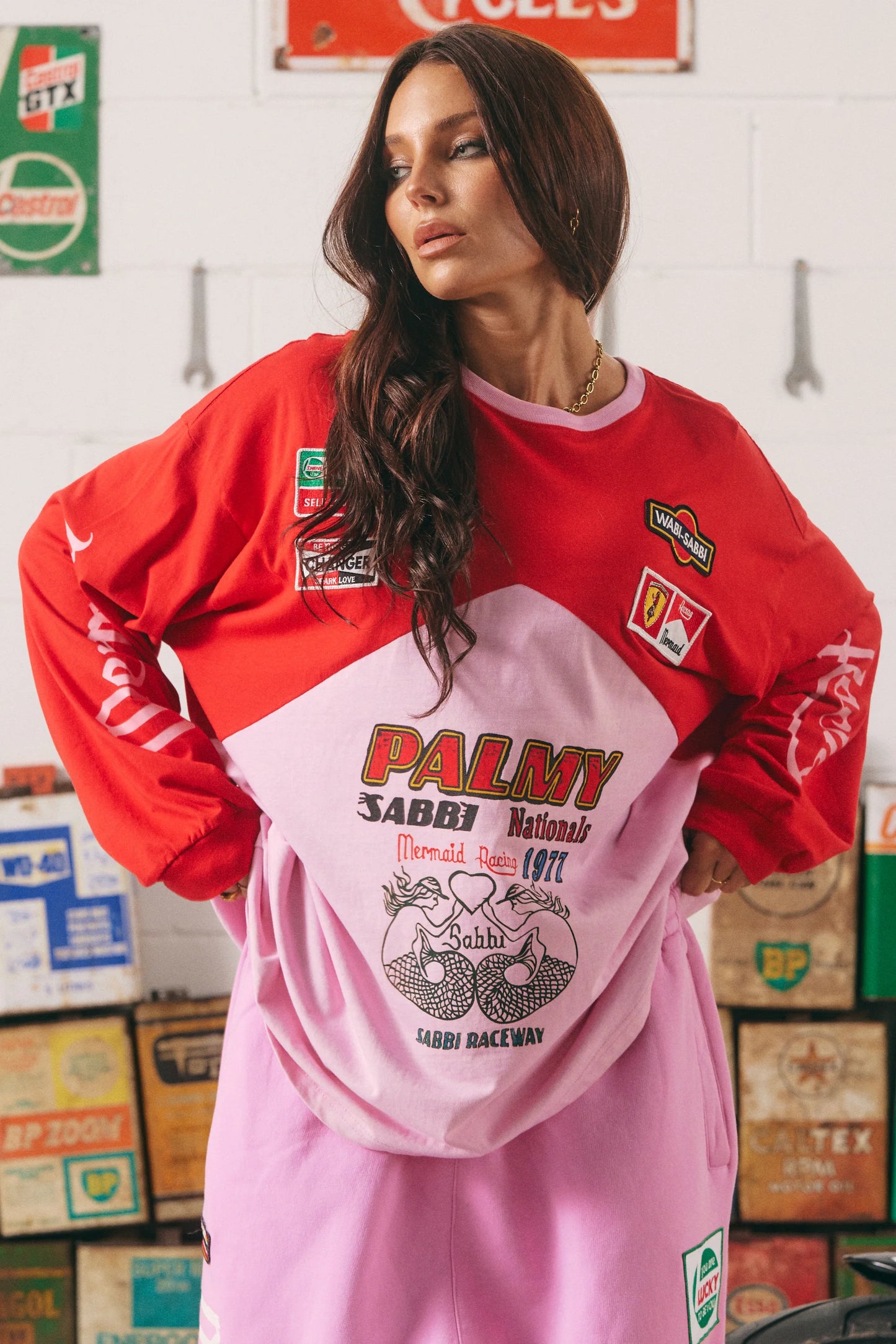Longsleeve mermaid racing tee