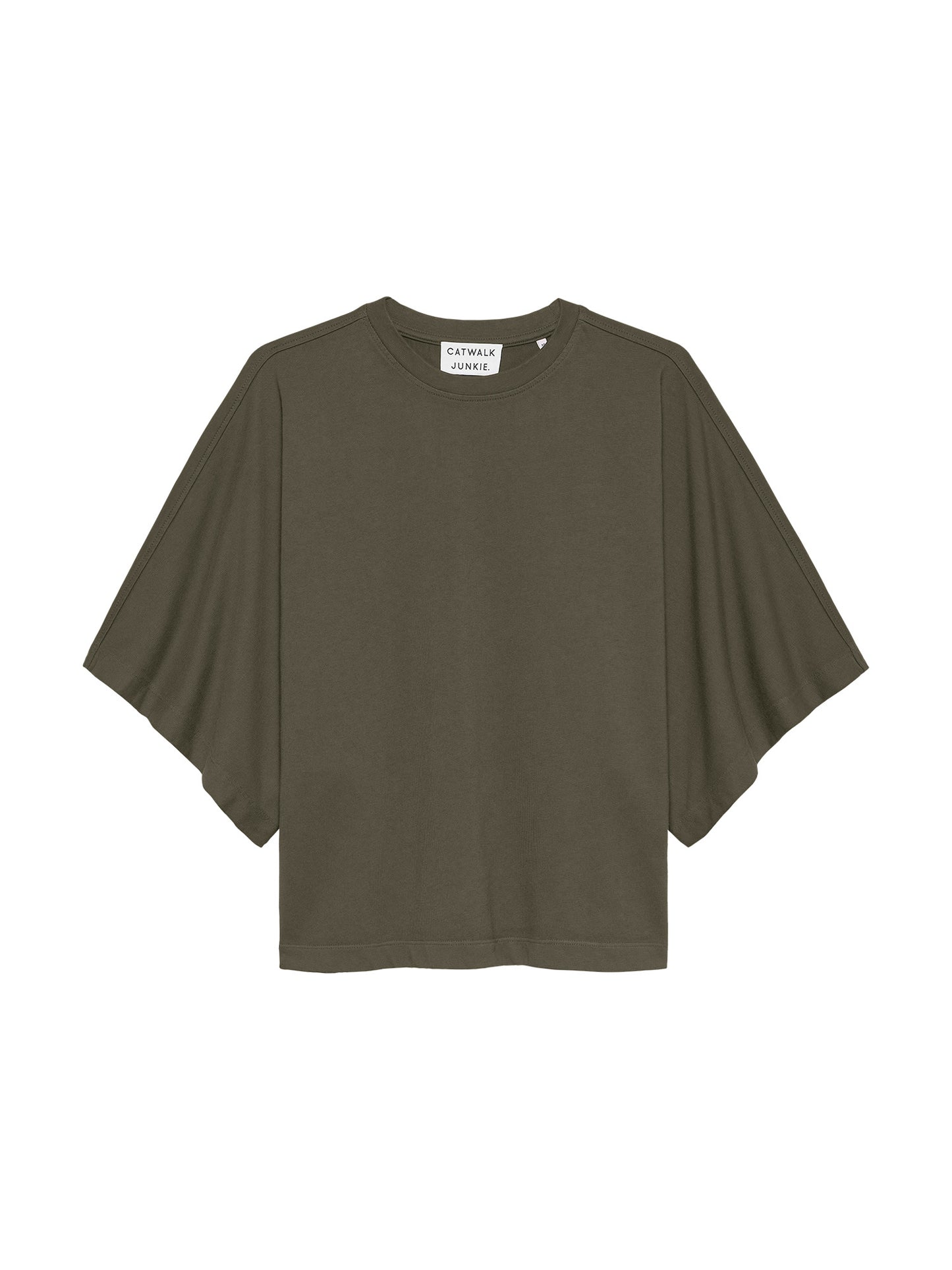 Batsleeve t-shirt olive green