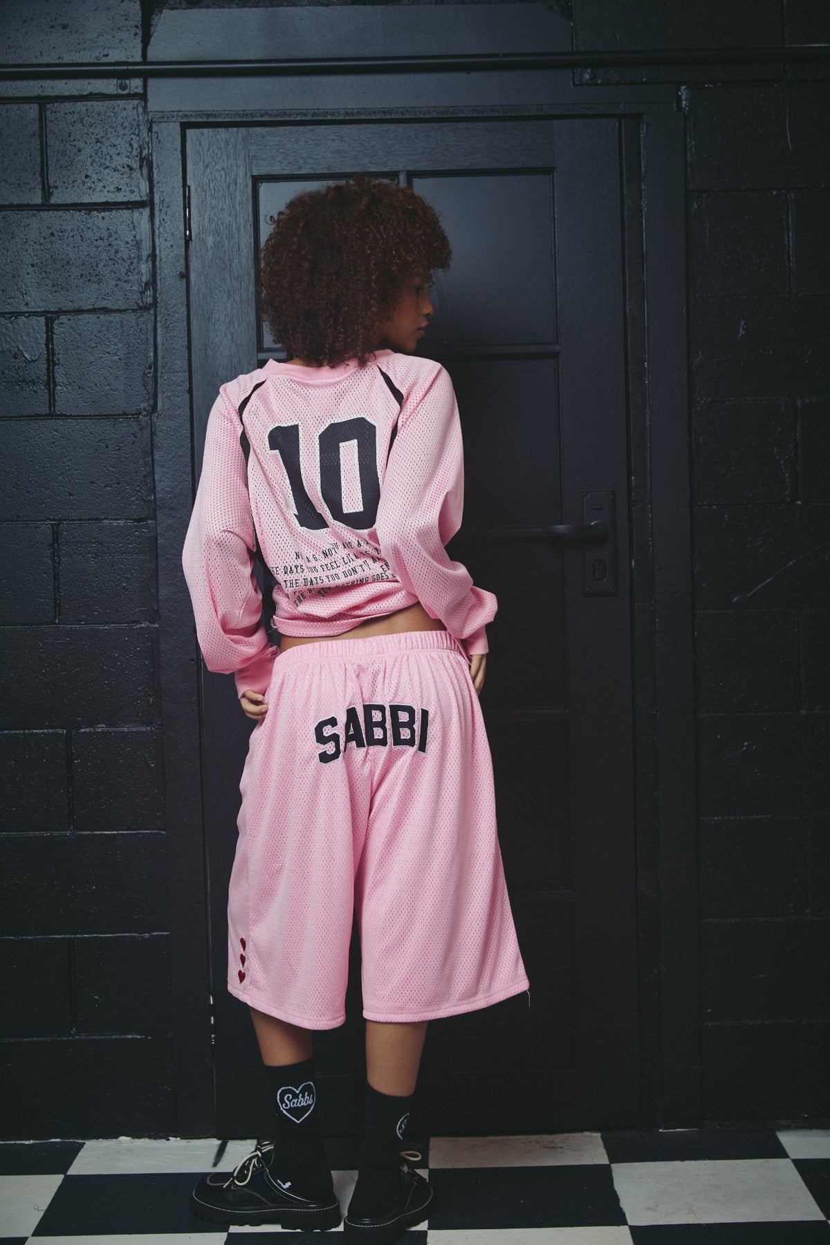 SABBI - The 10 Mesh Top Pink