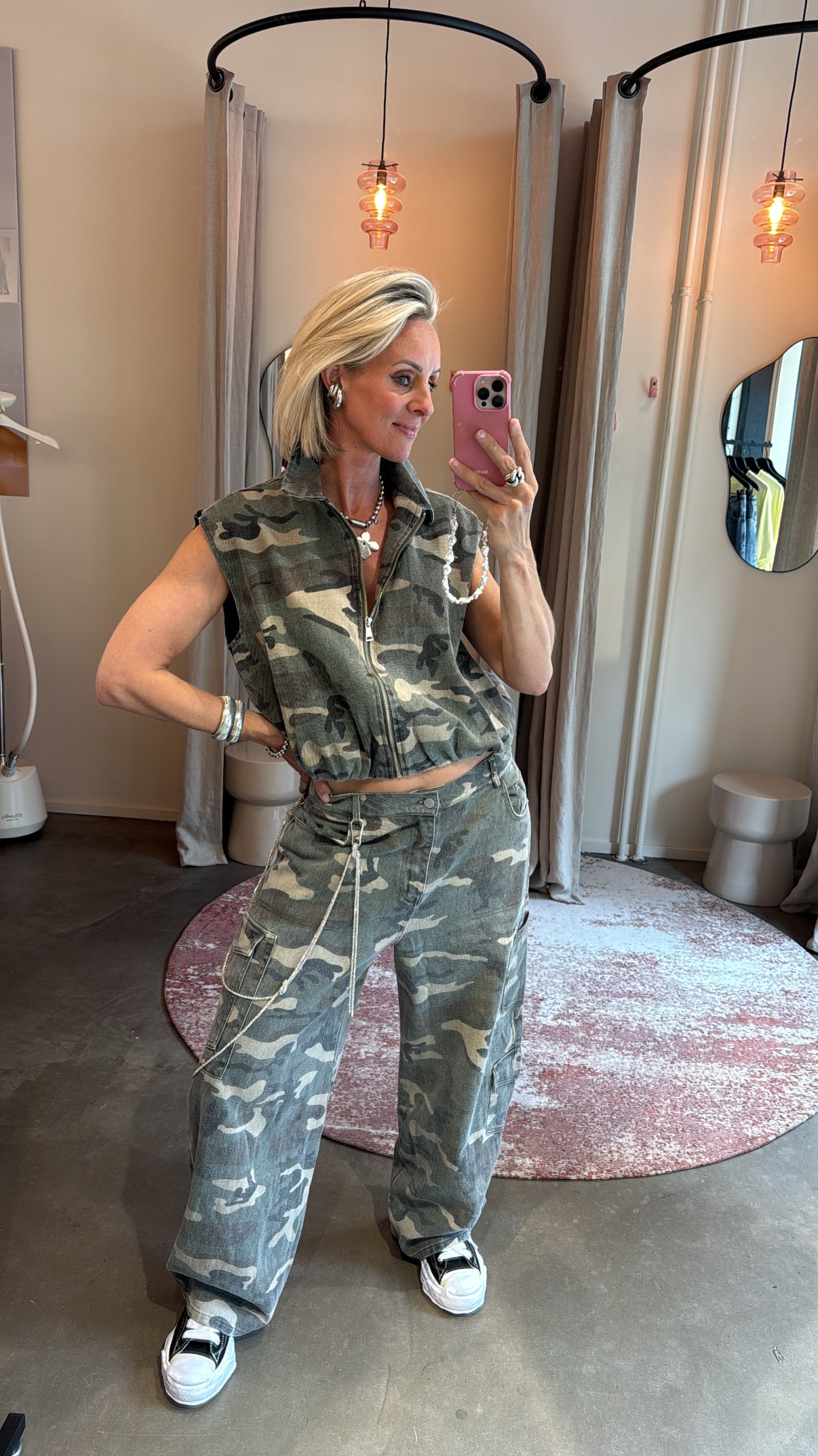 Super baggy camo jeans