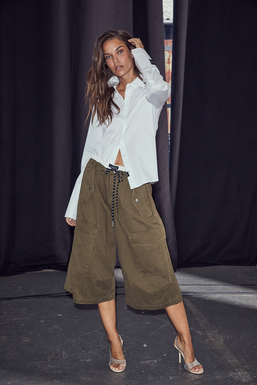 Haute L’ Amitié - Pull On Cargo Bermudas