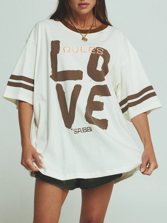 The Very Oversized Love Revolution Tee