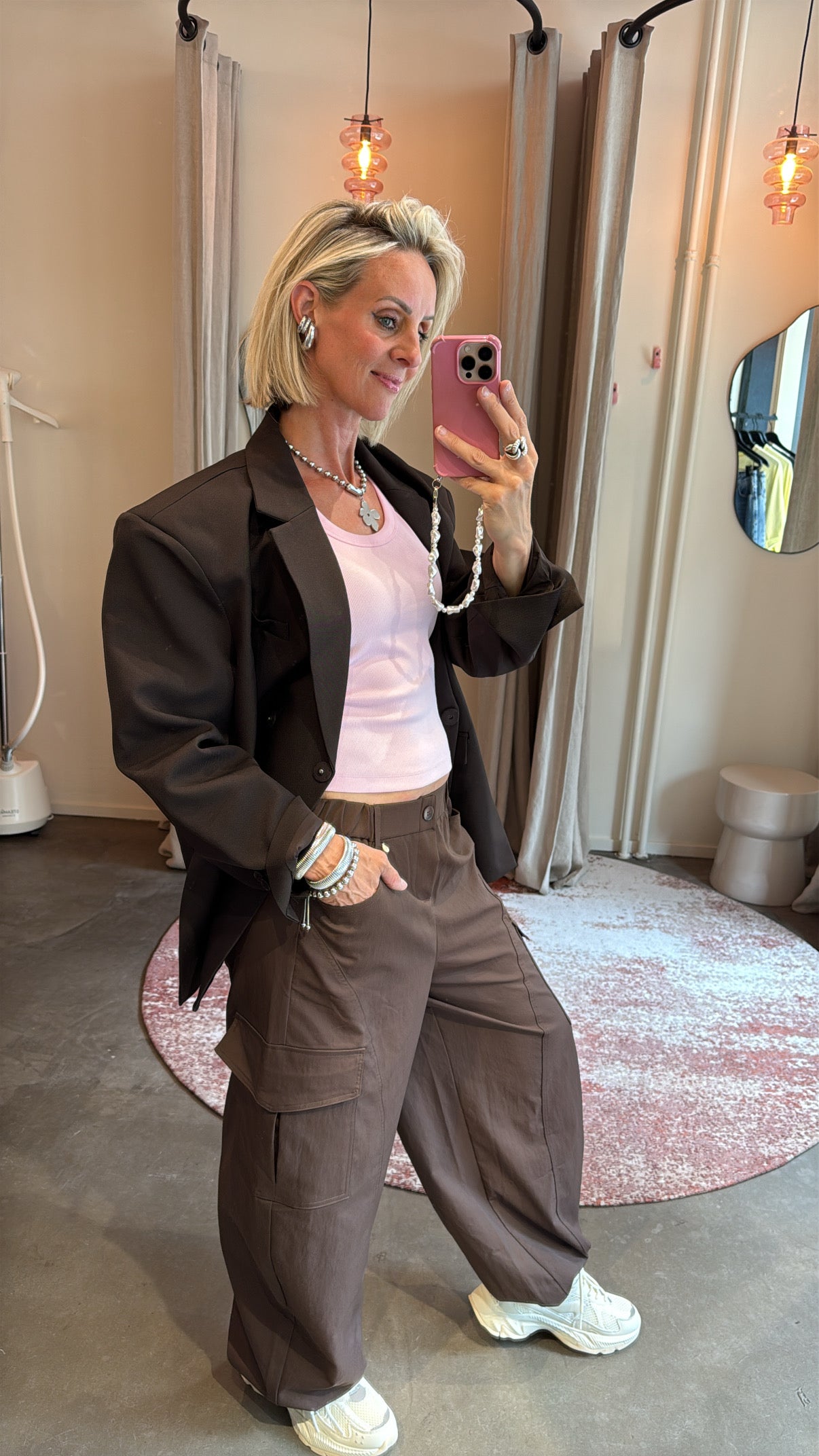 Cargo pants dark brown