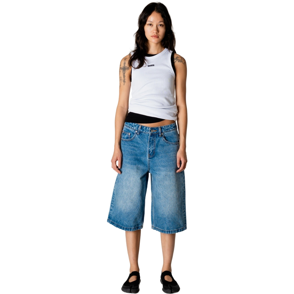 WBDee Rib Tanktop White