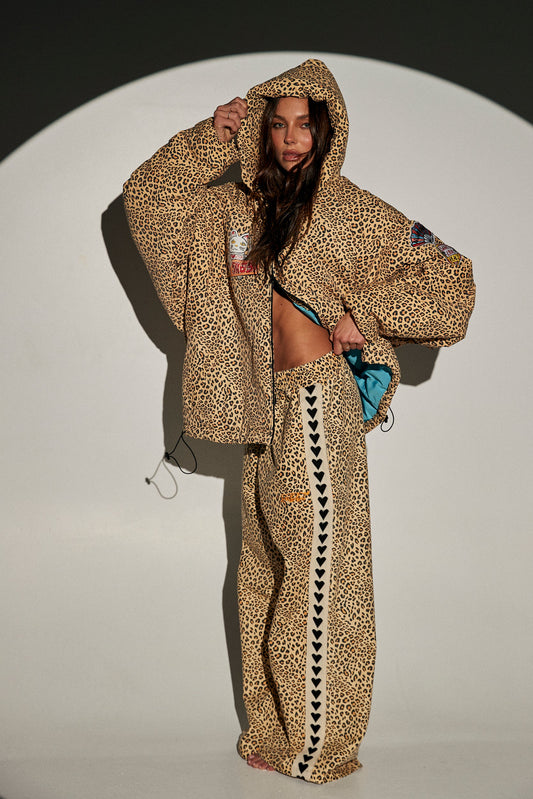 Raving Heart Pants Leopard