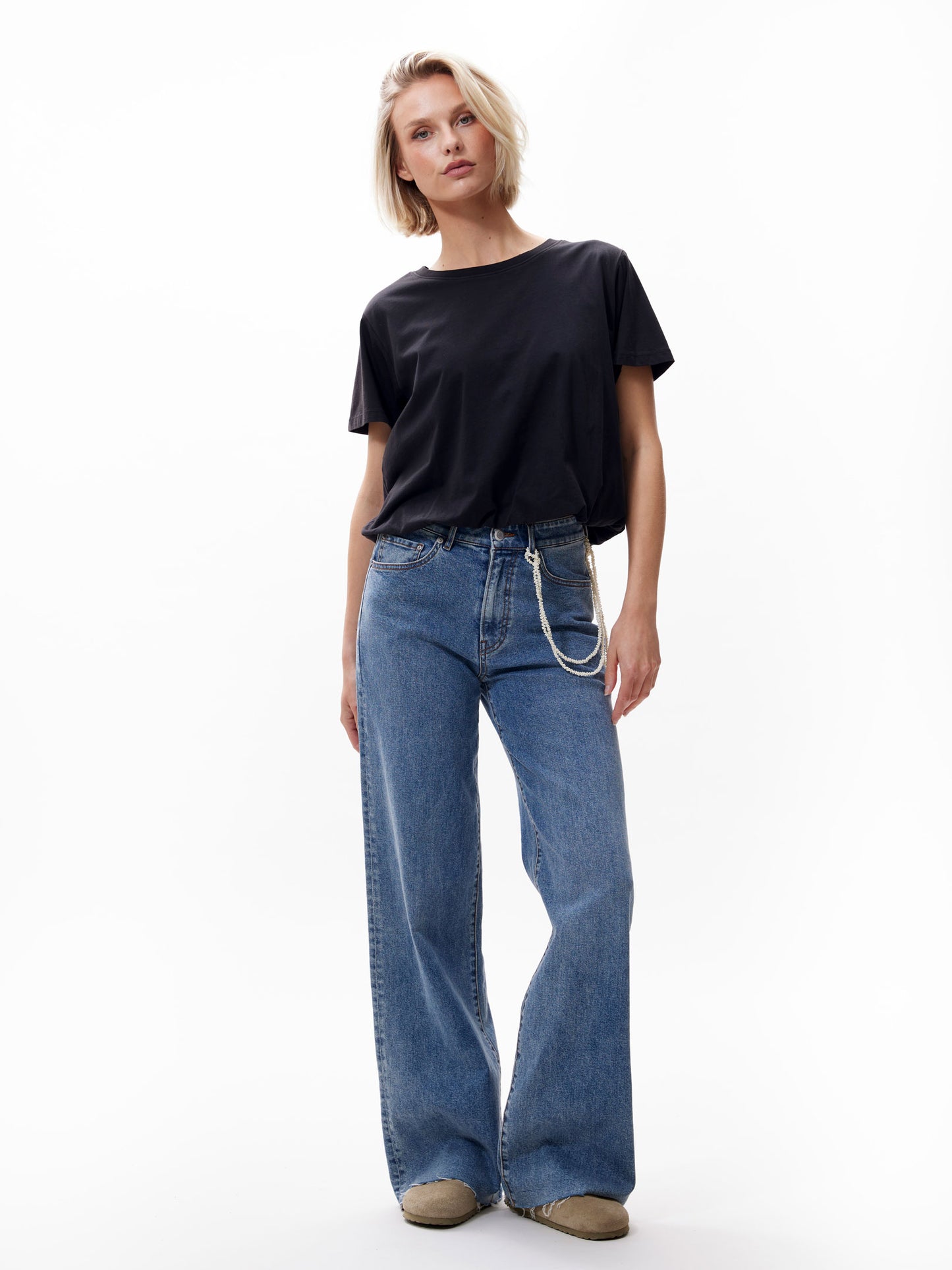 Tuck in shirt black
