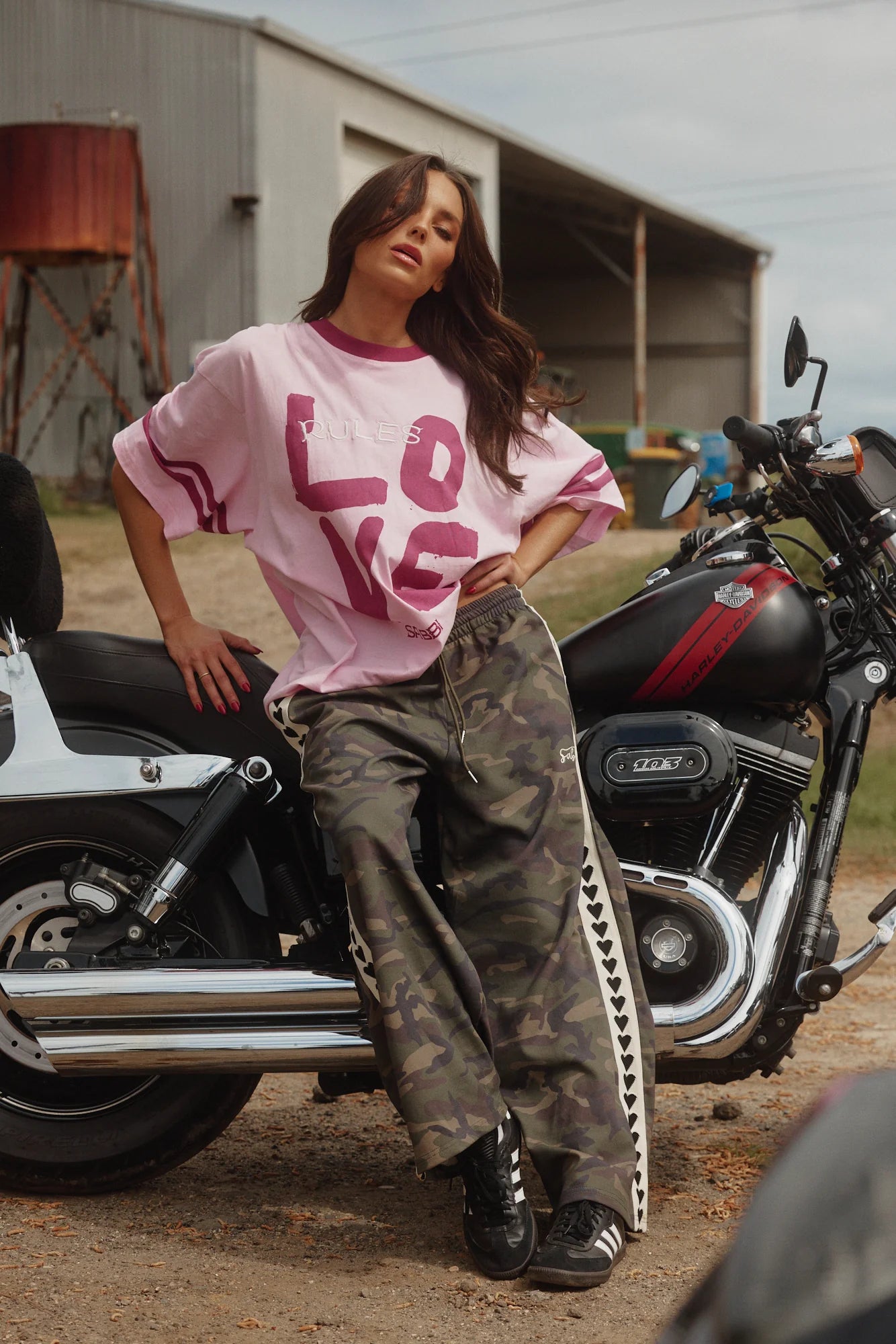 The Raving Heart Pants Camo
