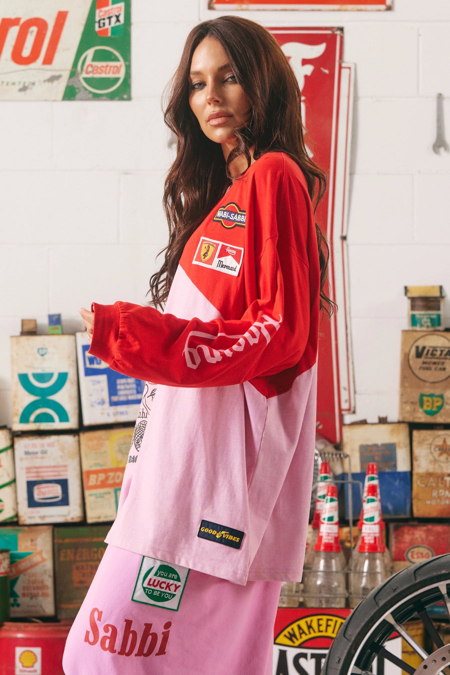 Longsleeve mermaid racing tee