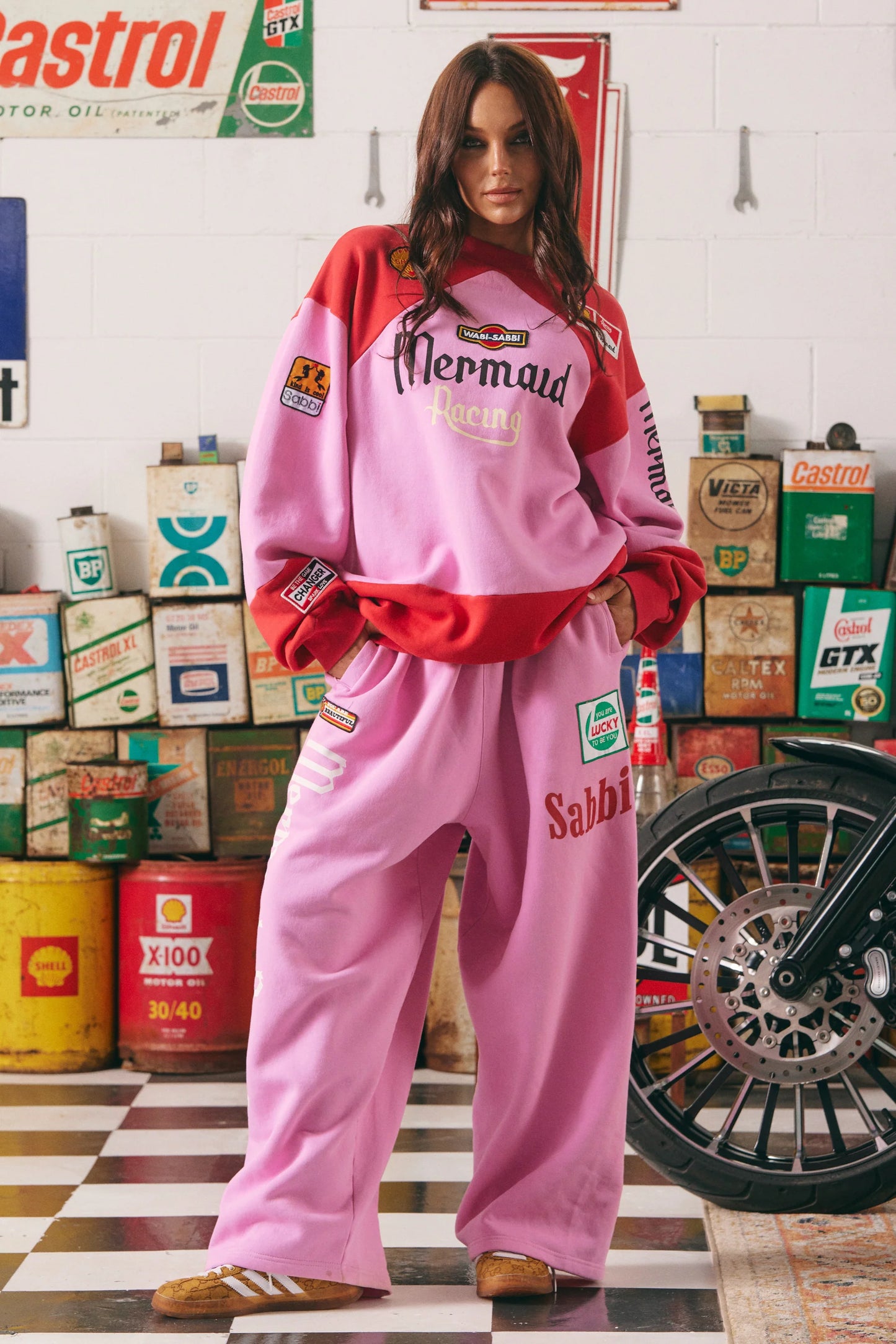 The Diego Jumper Mermaid Racing Pink