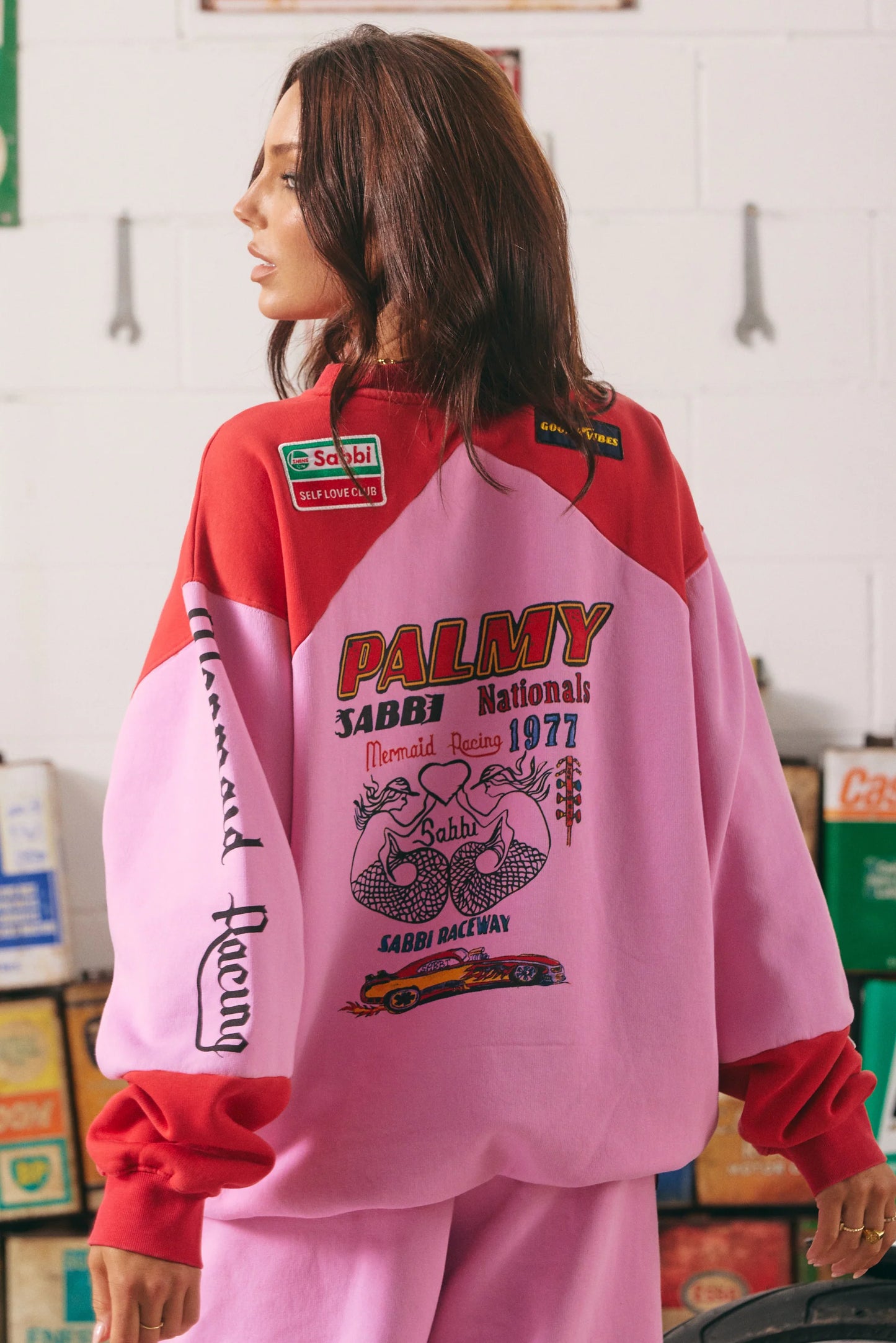 The Diego Jumper Mermaid Racing Pink
