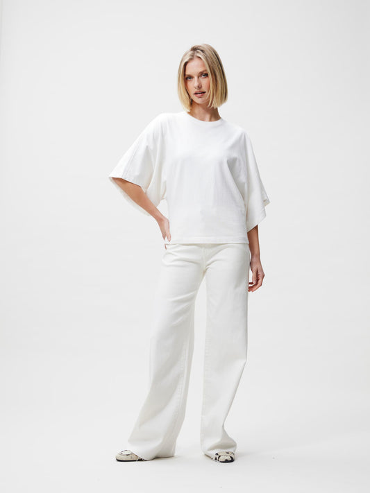 Batsleeve t-shirt off white