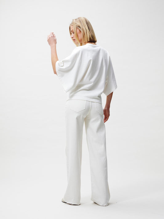 Batsleeve t-shirt off white