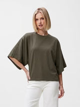 Batsleeve t-shirt olive green