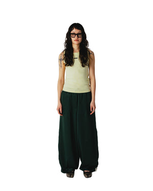 WBDee rib tanktop geel