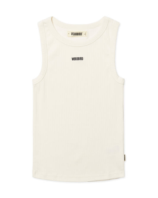 Dee rib tanktop off white