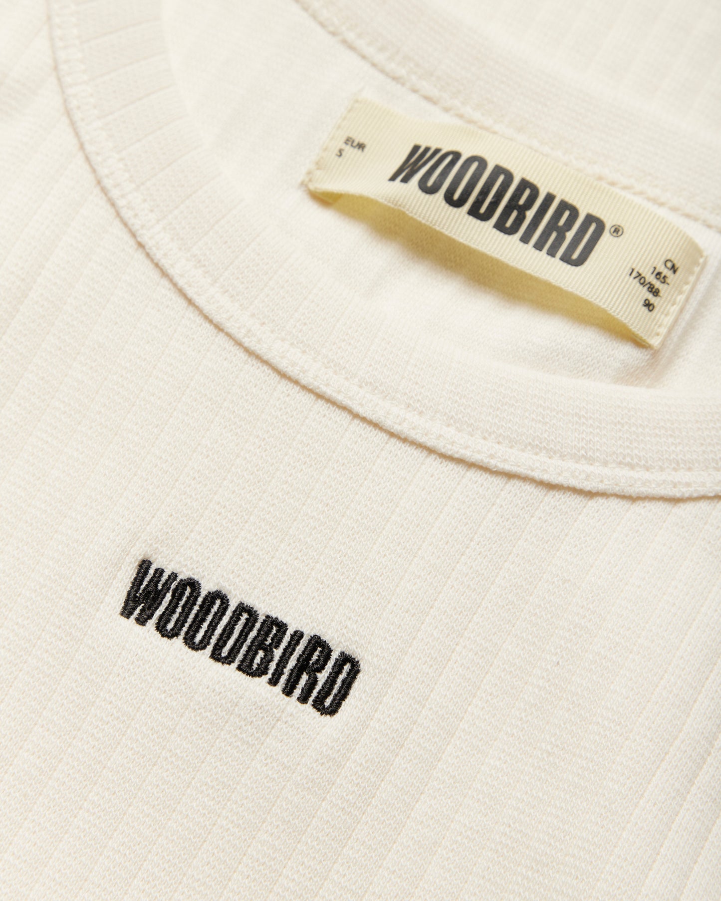 Dee rib tanktop off white