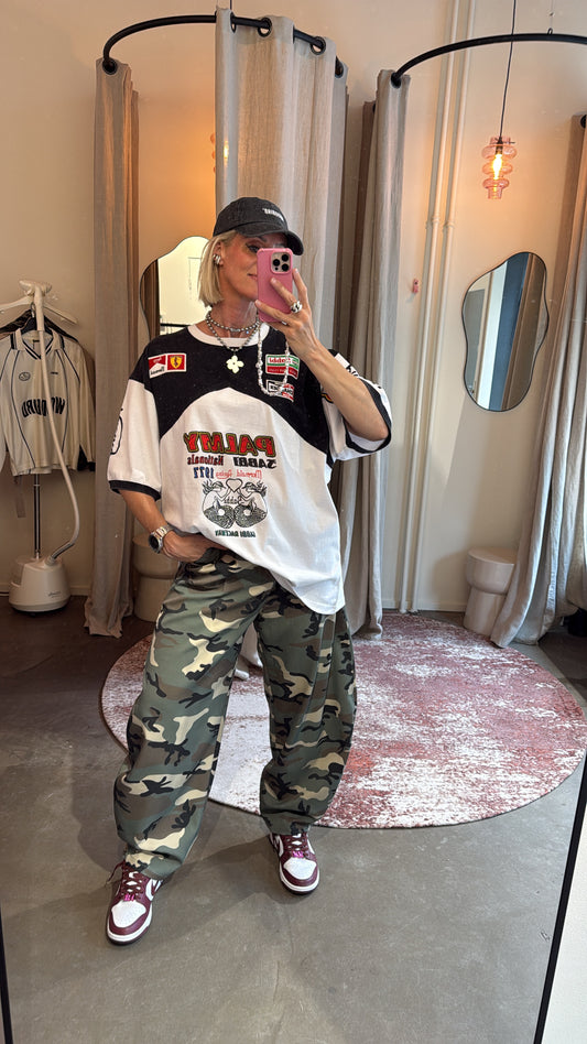 Camo balloon pants