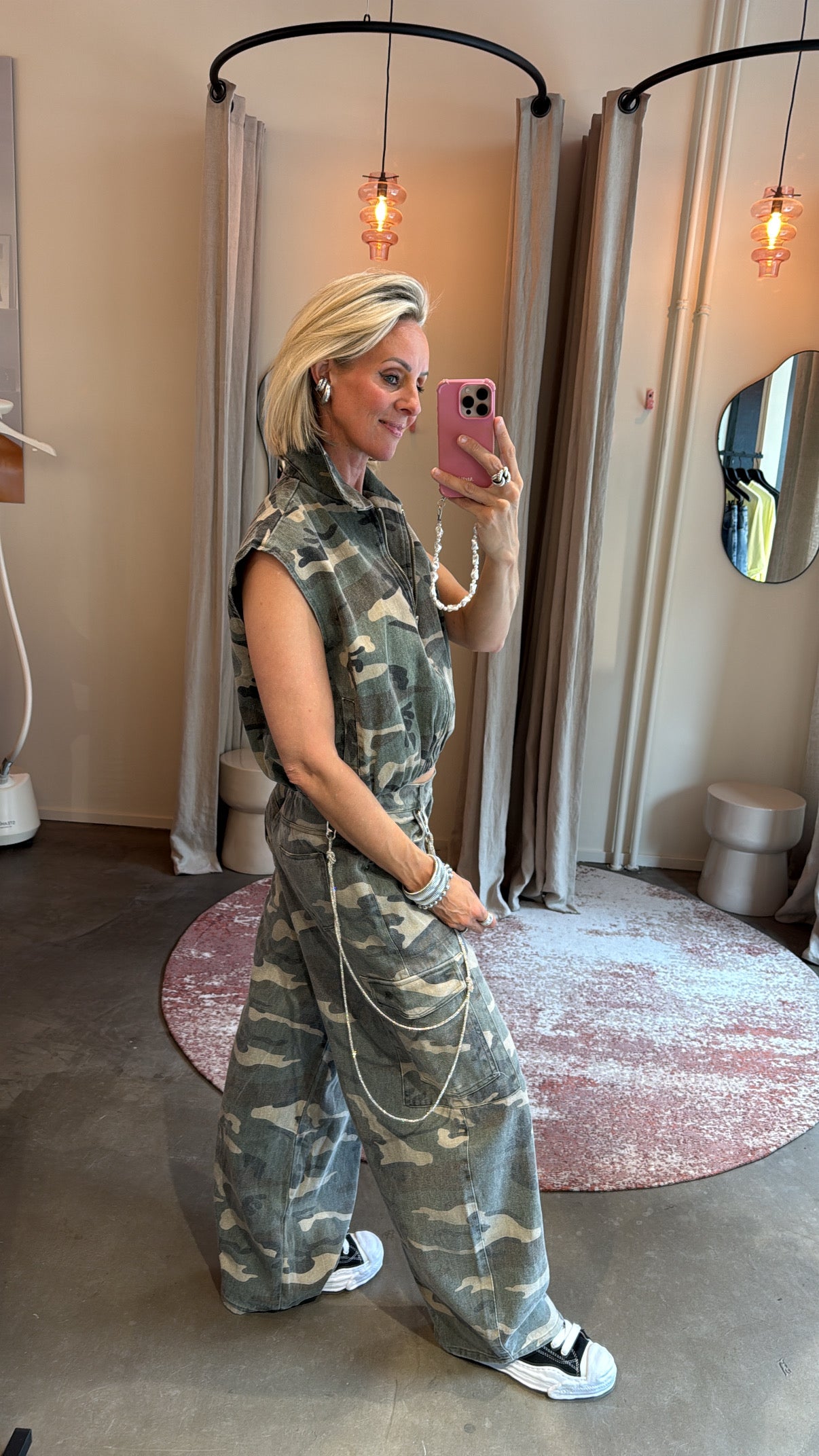 Super baggy camo jeans