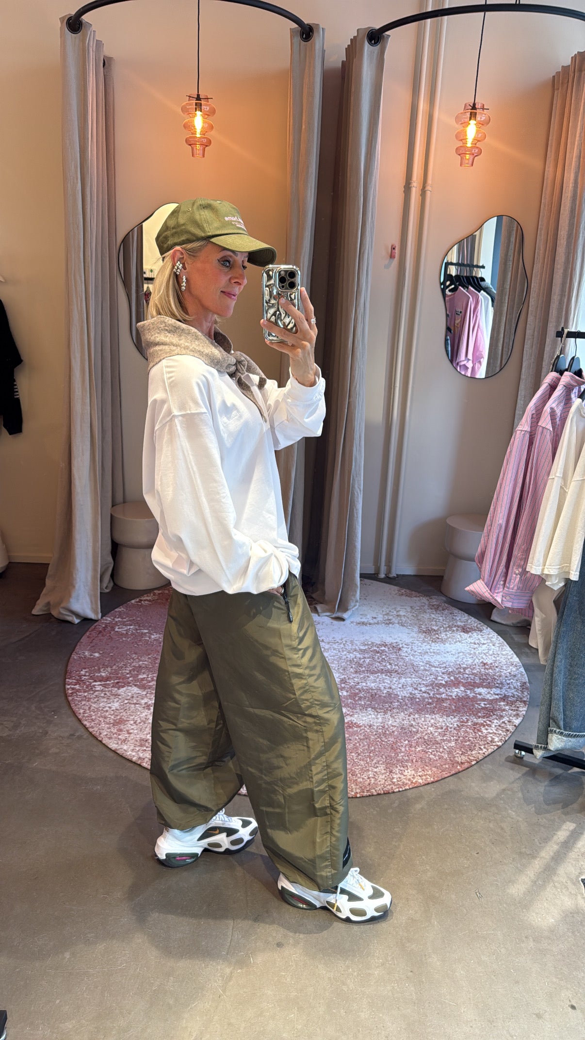 Thalia Harem Tall Pant Army