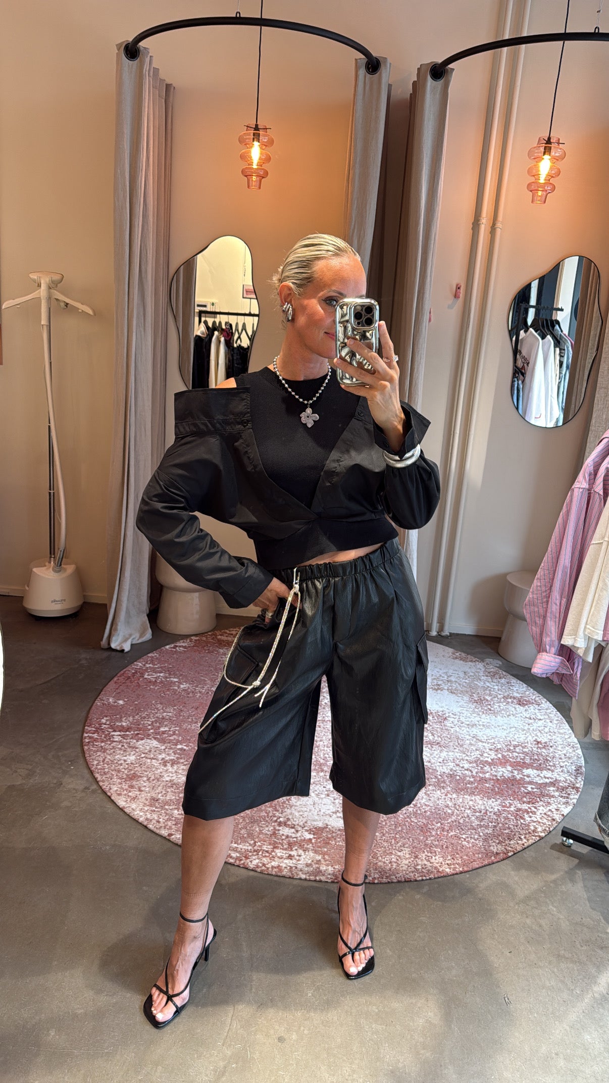Jort Vegan Leather Black