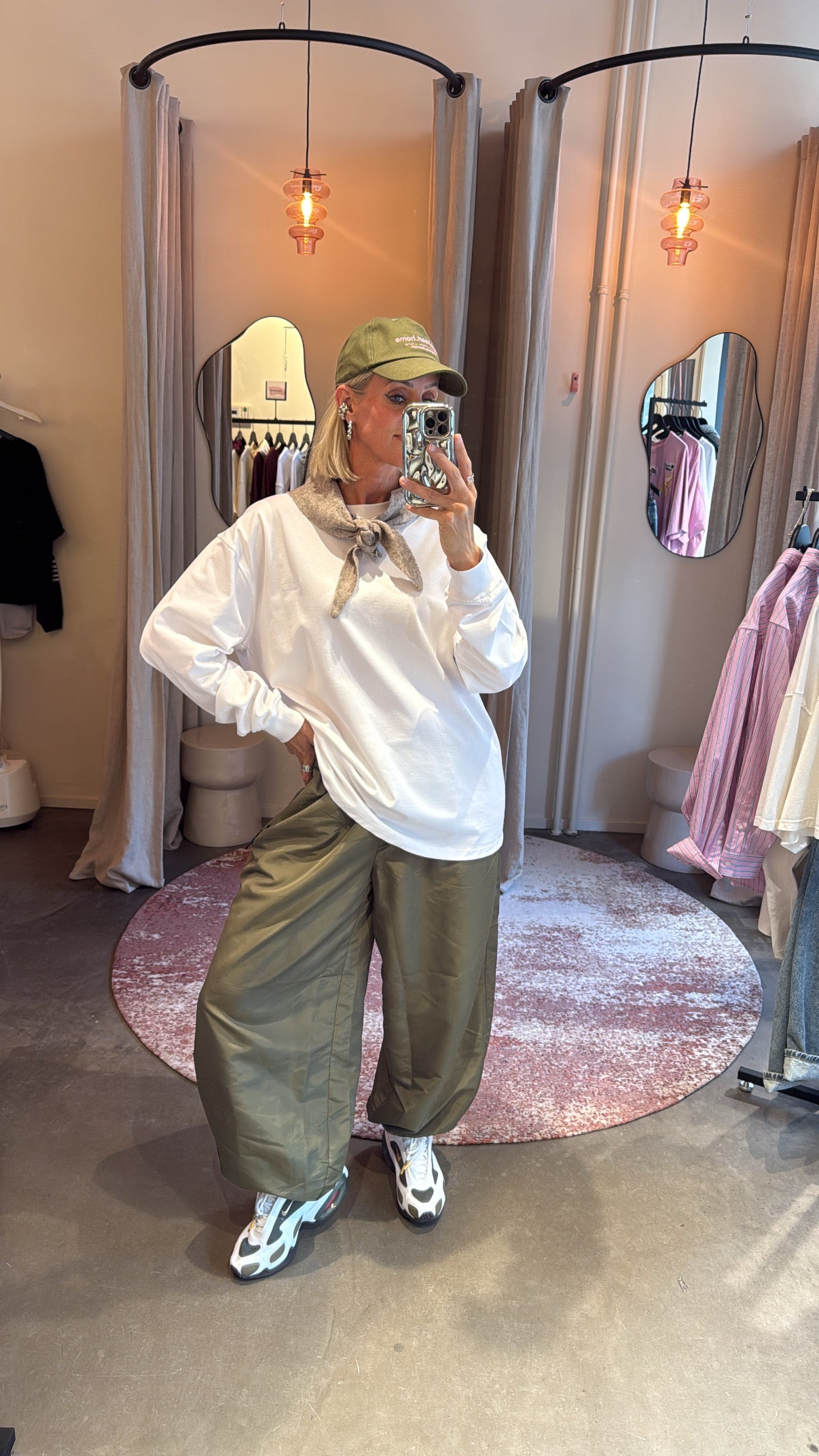 Thalia Harem Tall Pant Army