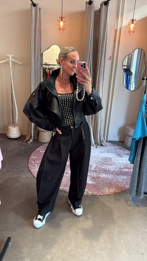 Bikerjacket black