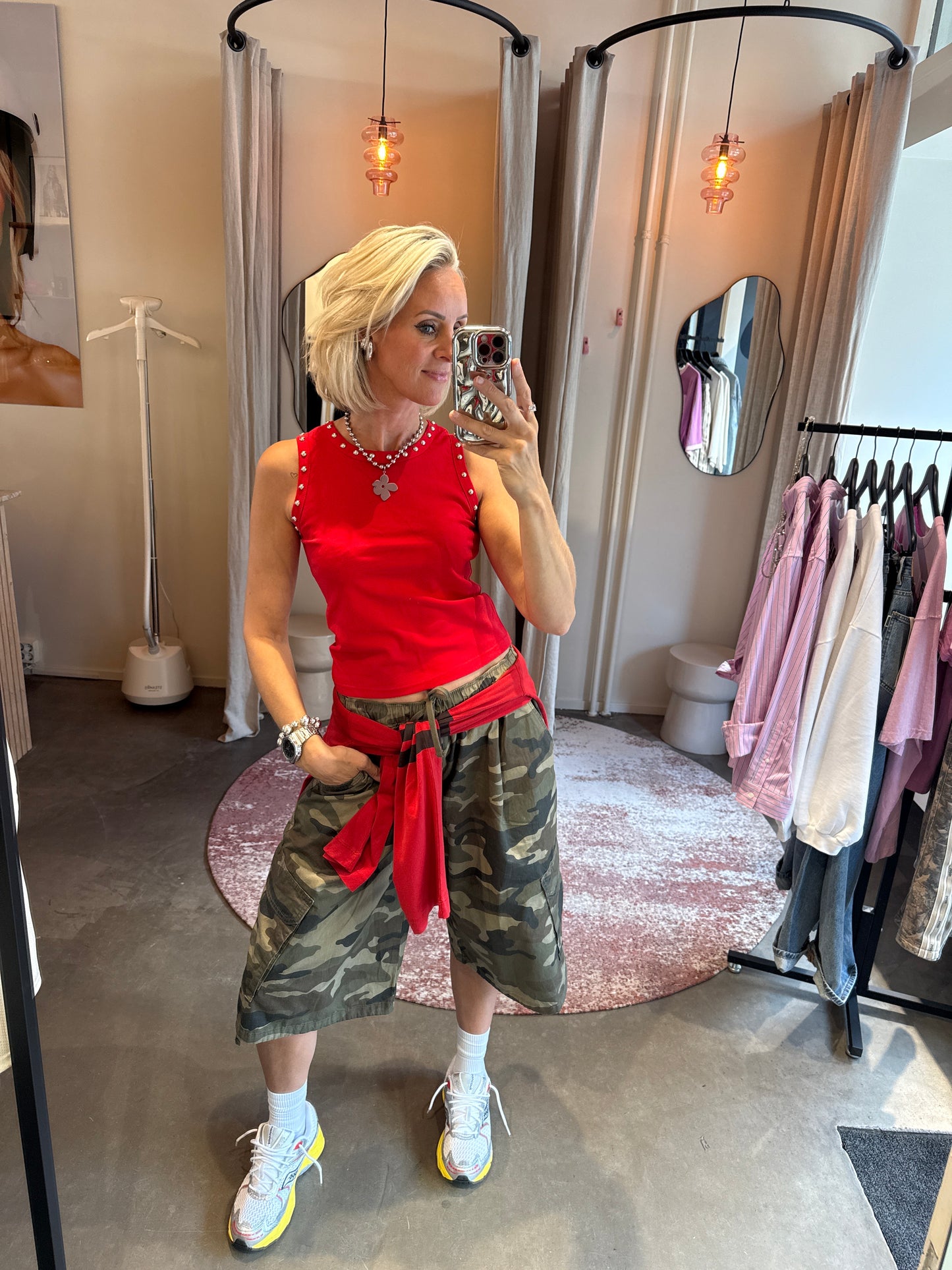 Tanktop studs red