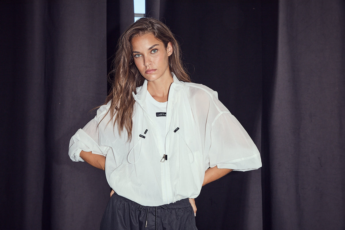Iron Paper Jacket White