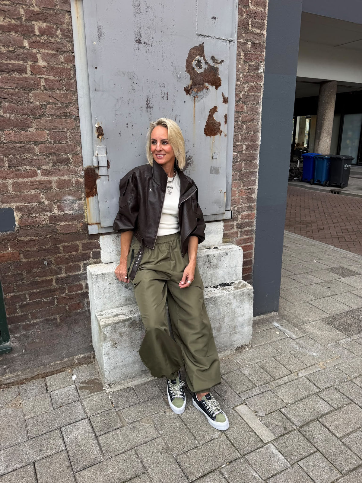 Soft Meets Street 🤍