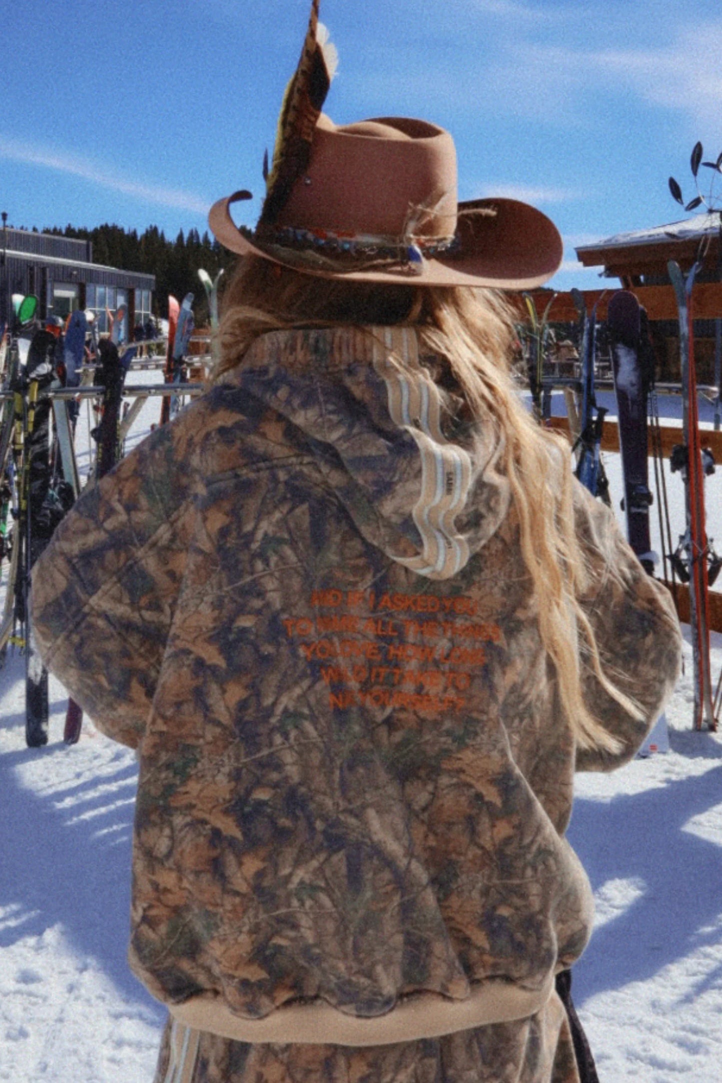 Name Yourself Tree Camo Hoodie