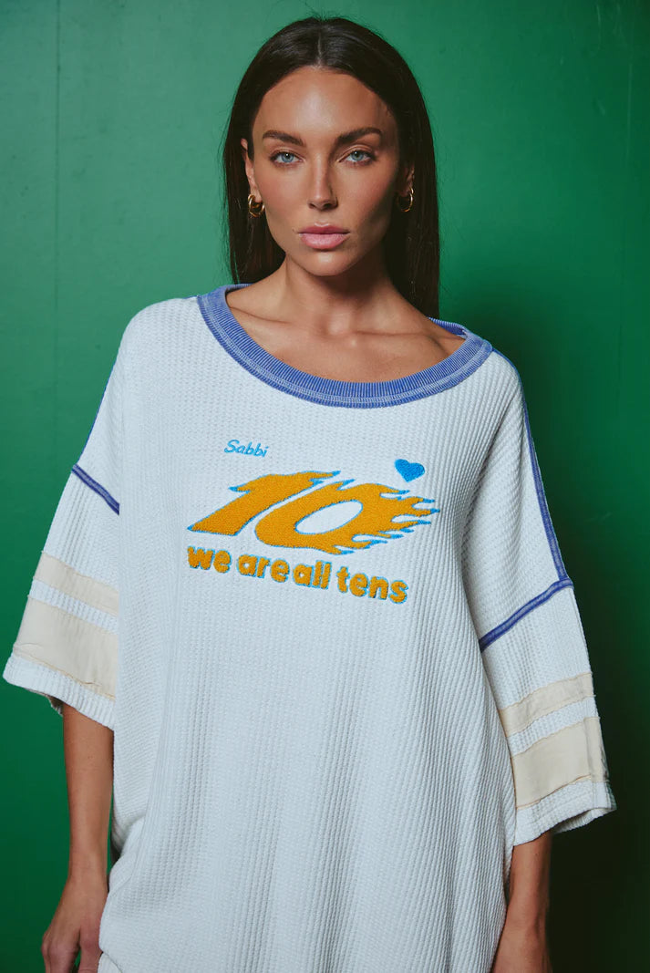 The 10 Energy Tee Off White