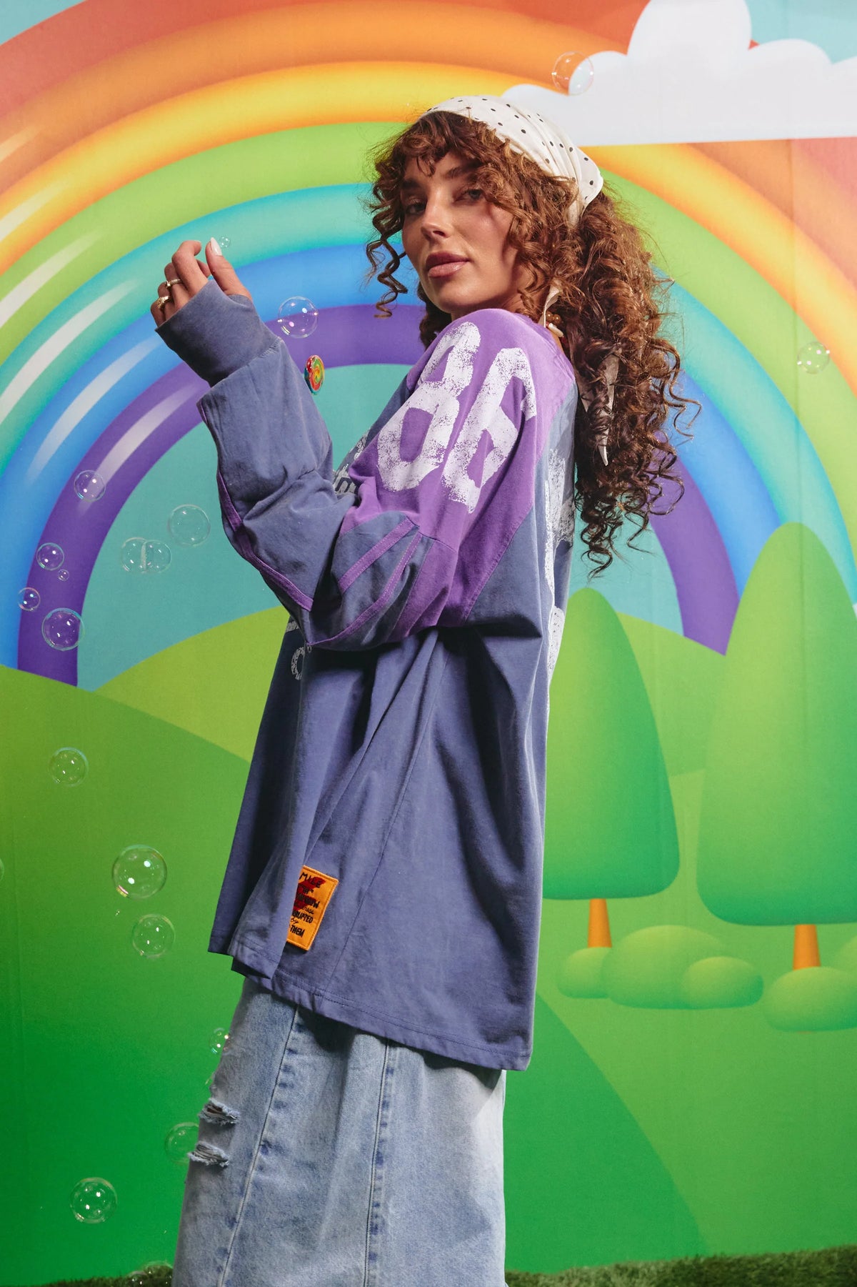 The High Quality Human Tee Purple