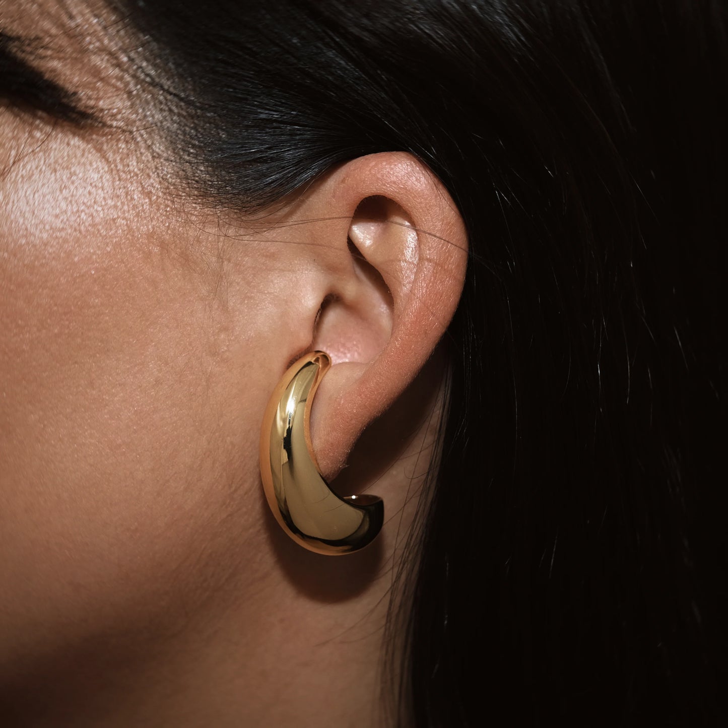 Bulb Earstud gold