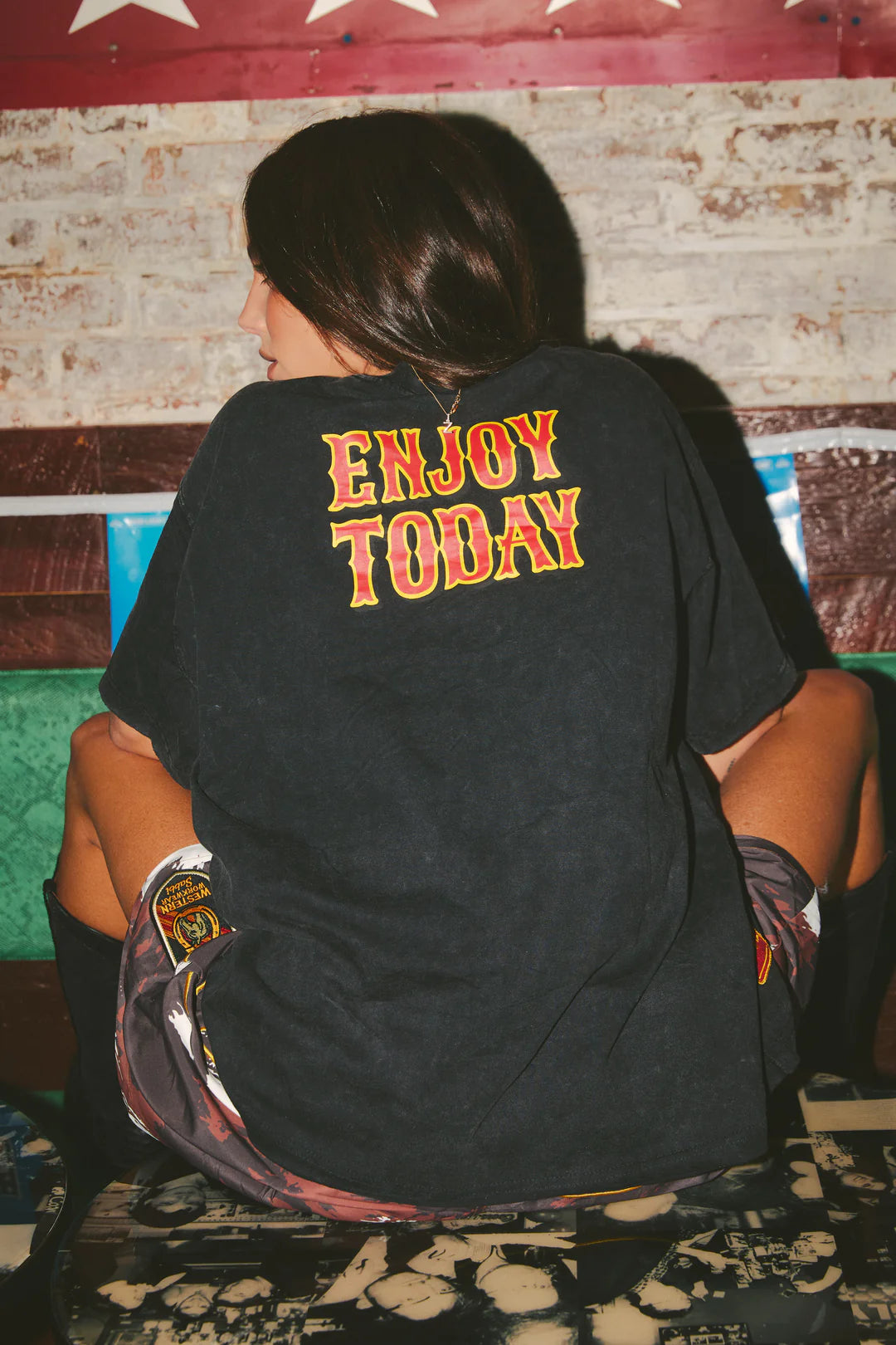 Ranch regular tee black