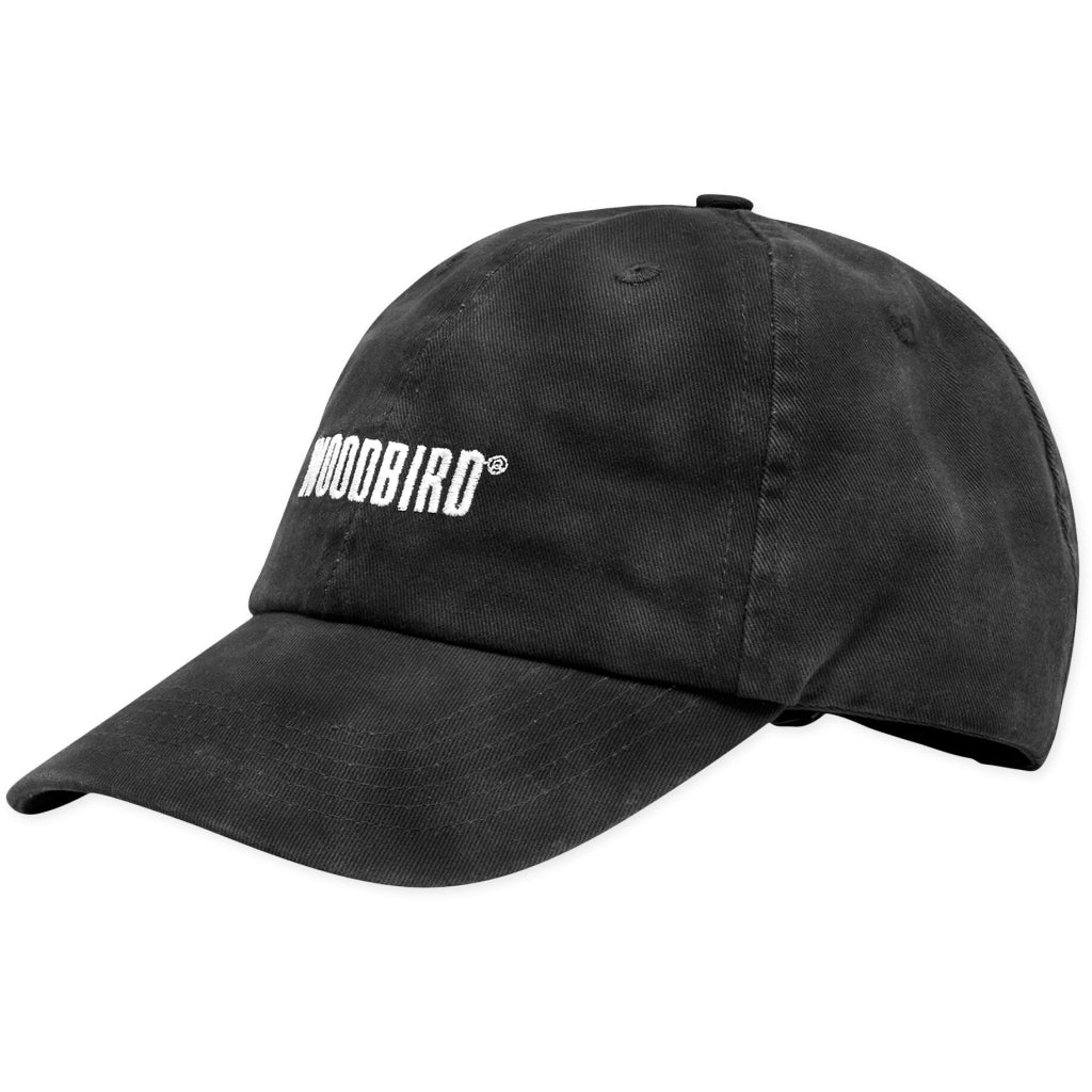 Cap washed black