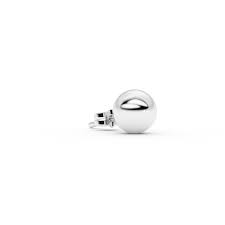 Ball earstud silver