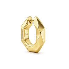 Molten Boy Earring gold