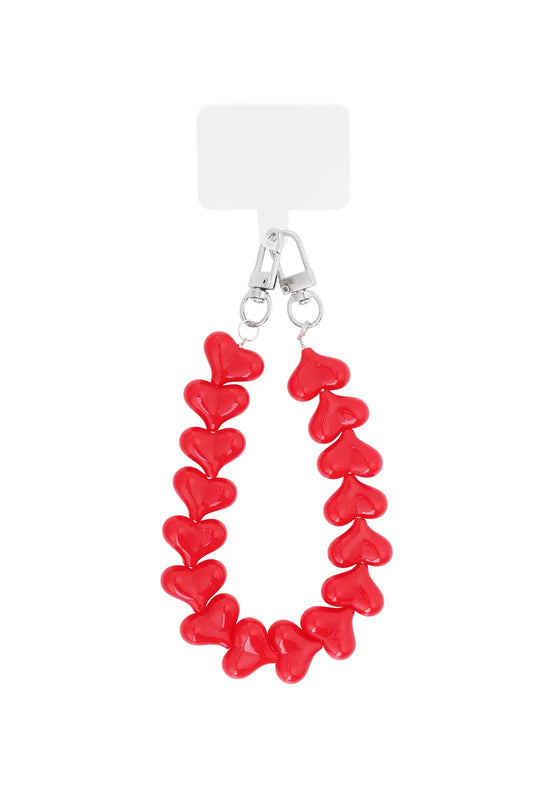 Phone cord heart